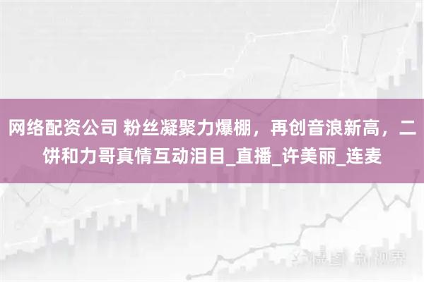 网络配资公司 粉丝凝聚力爆棚，再创音浪新高，二饼和力哥真情互动泪目_直播_许美丽_连麦